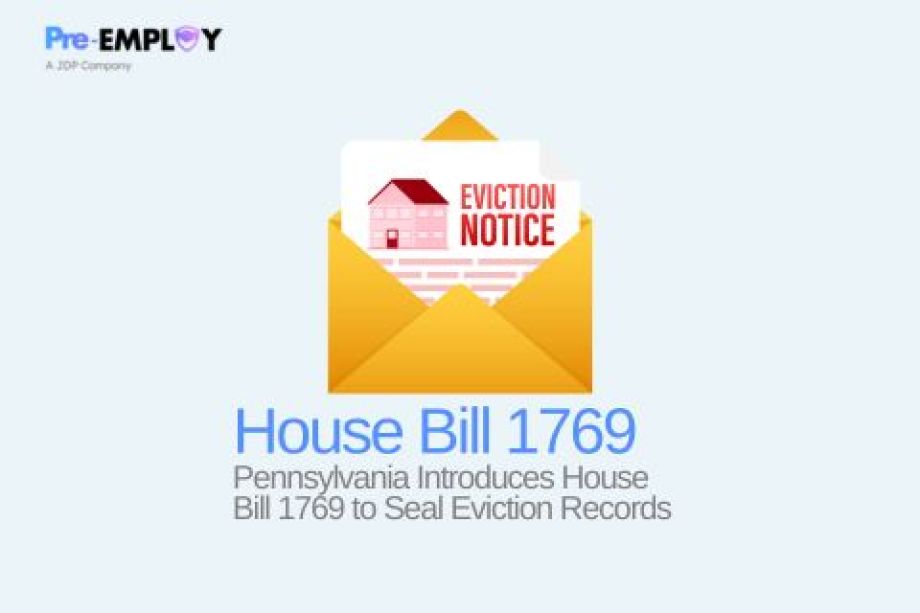 Pennsylvania Introduces House Bill 1769 to Seal Eviction Records